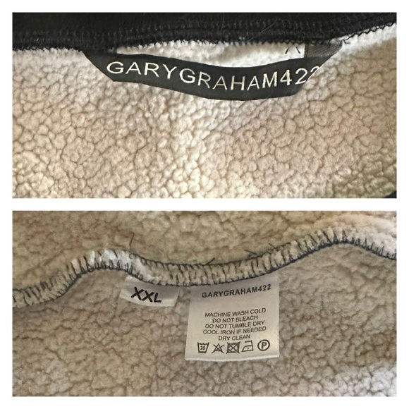 GARYGRAHAM422 XXL XL L Unisex Fleece Lined Patched Seeatshirt • Floral Print - Picture 7 of 12